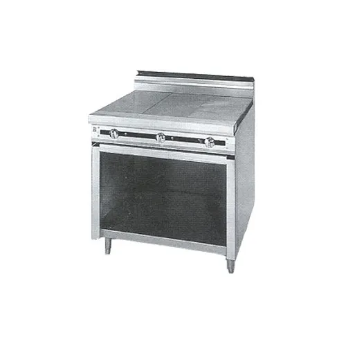Jade JTRH-2HT 36" Gas Heavy Duty Range w/ (2) Hot Tops, Cabinet Base, 70.000 BTU