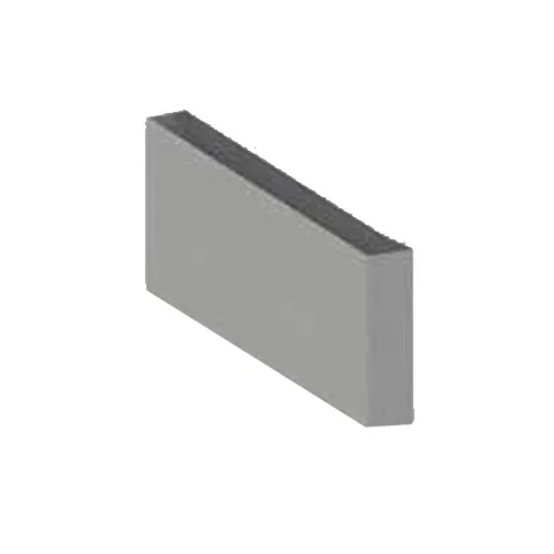Jade SR-60-BIST 60" x 12" Stainless Steel Bistro Backguard Flue Riser without Shelves