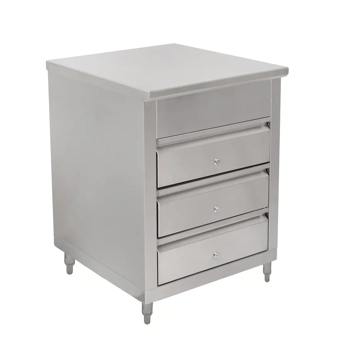 John Boos 4CD4-3030-L Drawer Cabinet, 29-1/2"W X 30"D X 35-3/4"H