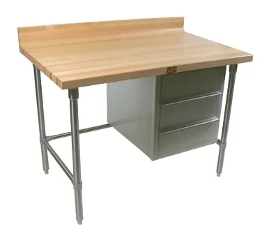 John Boos BT1S01 Baker'S Table, 48"W X 30"D