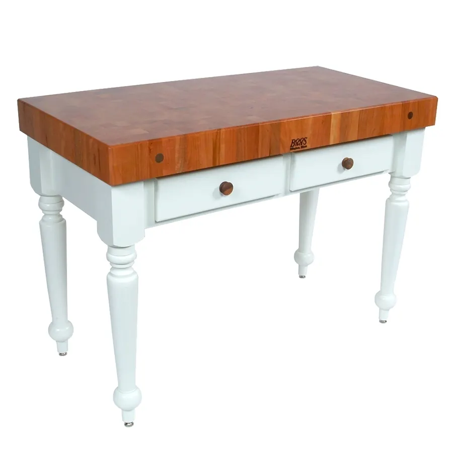 John Boos CHY-CUCR04 Heritage Rustica Butcher Block