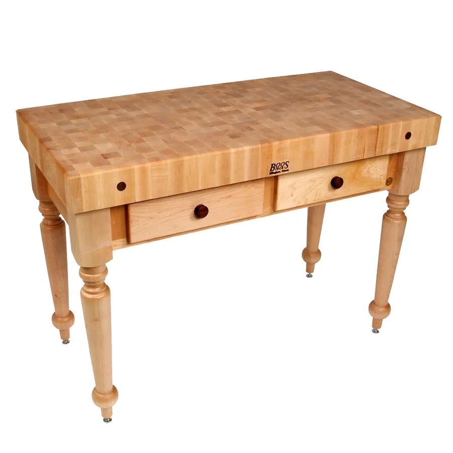 John Boos CUCR04 Cucina Rustica Butcher Block