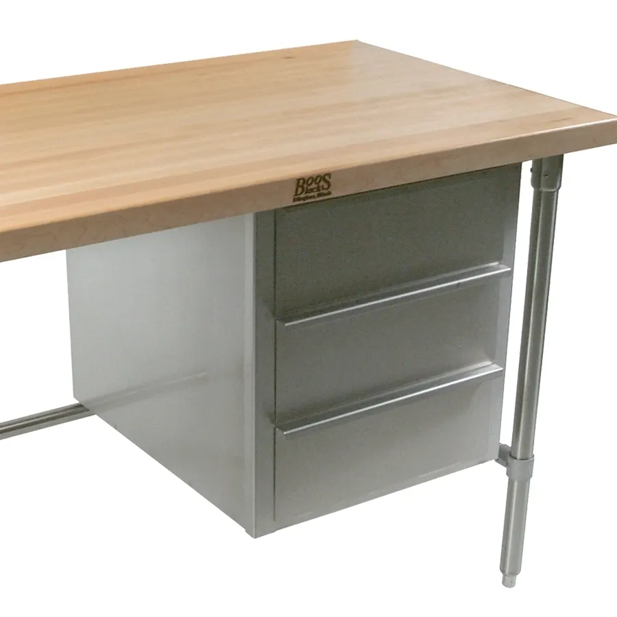 John Boos D11E Drawer Unit, 3-Tier, 20-1/4"W X 24-7/8"D X 26-3/4"H