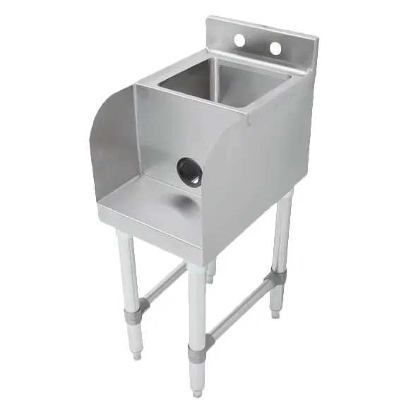 John Boos UBBS-2112 12" Underbar Blender Station with Dump Sink
