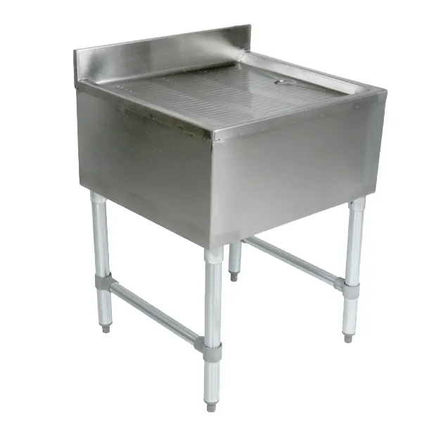 John Boos UBDB-1812 12" Underbar Drain Workboard Unit