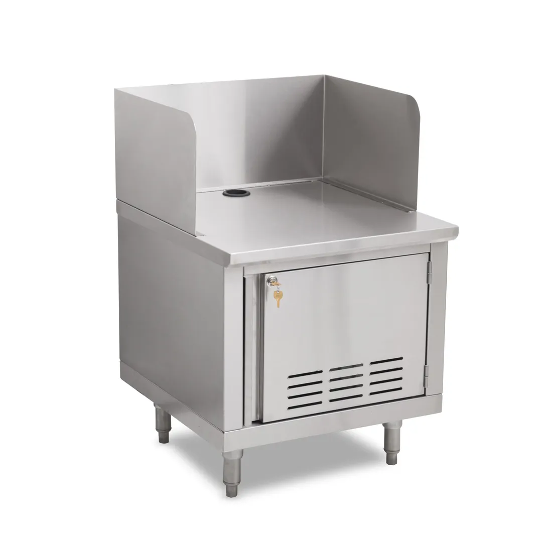 John Boos UBPS-2424-R 24" Underbar Add-On Unit Point of Service Cabinet