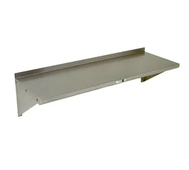 John Boos EWS8-1684-X Stainless Steel Wall Mounted Shelf - 84"W x 16"D