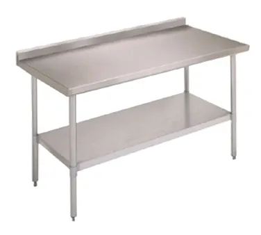 John Boos FBLGR5-7224 Economy Work Table, 72"W X 24"D