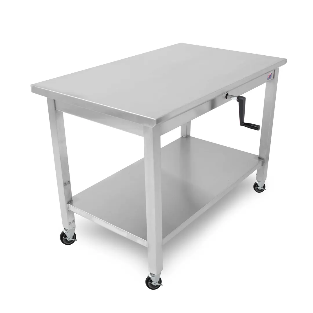John Boos LT6-3060SSW-C Ada Work Table, with Adjustable Height