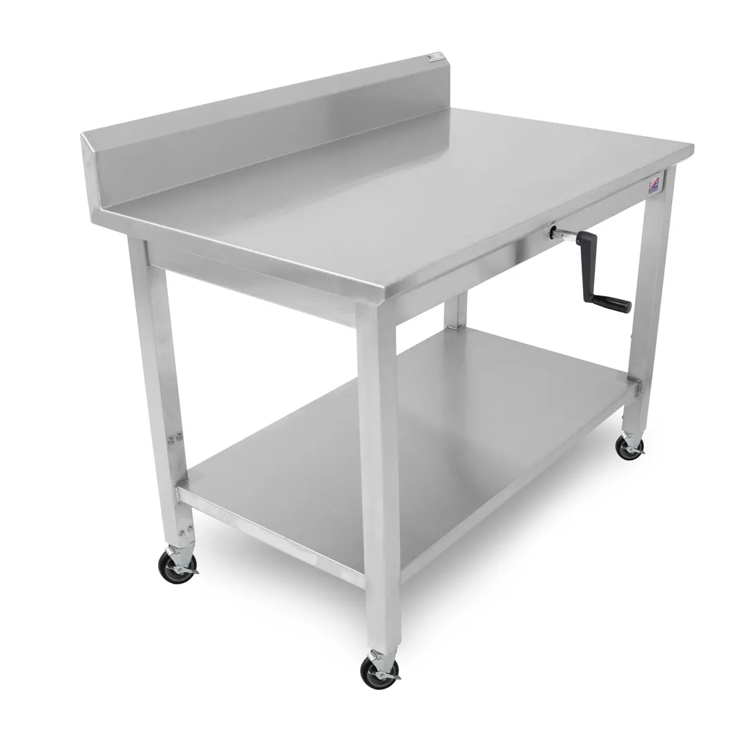 John Boos LT6R5-3072SSW-C Ada Work Table, with Adjustable Height