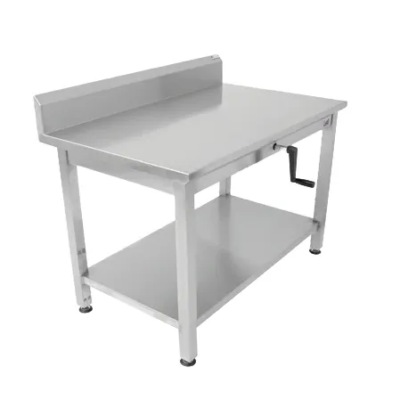 John Boos LT6R5-3072SSW-X Ada Work Table, with Adjustable Height