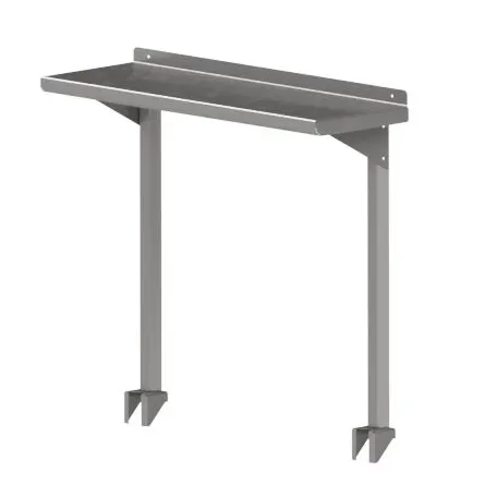 John Boos OSC16RK-12120 Overshelf, Cantilevered, Single, 120"W X 12"D