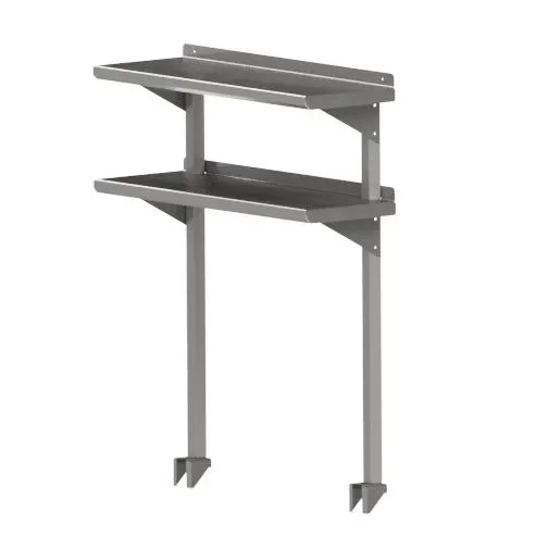 John Boos OSC26RK-12108 Overshelf, Cantilevered, Double, 108"W X 12"D