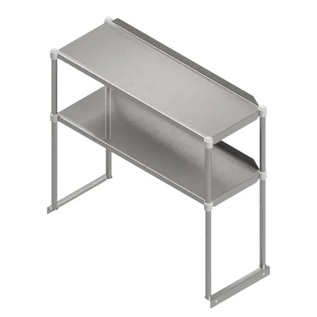 John Boos OSE26RK-1284 Overshelf, Double, 84"W X 12"D