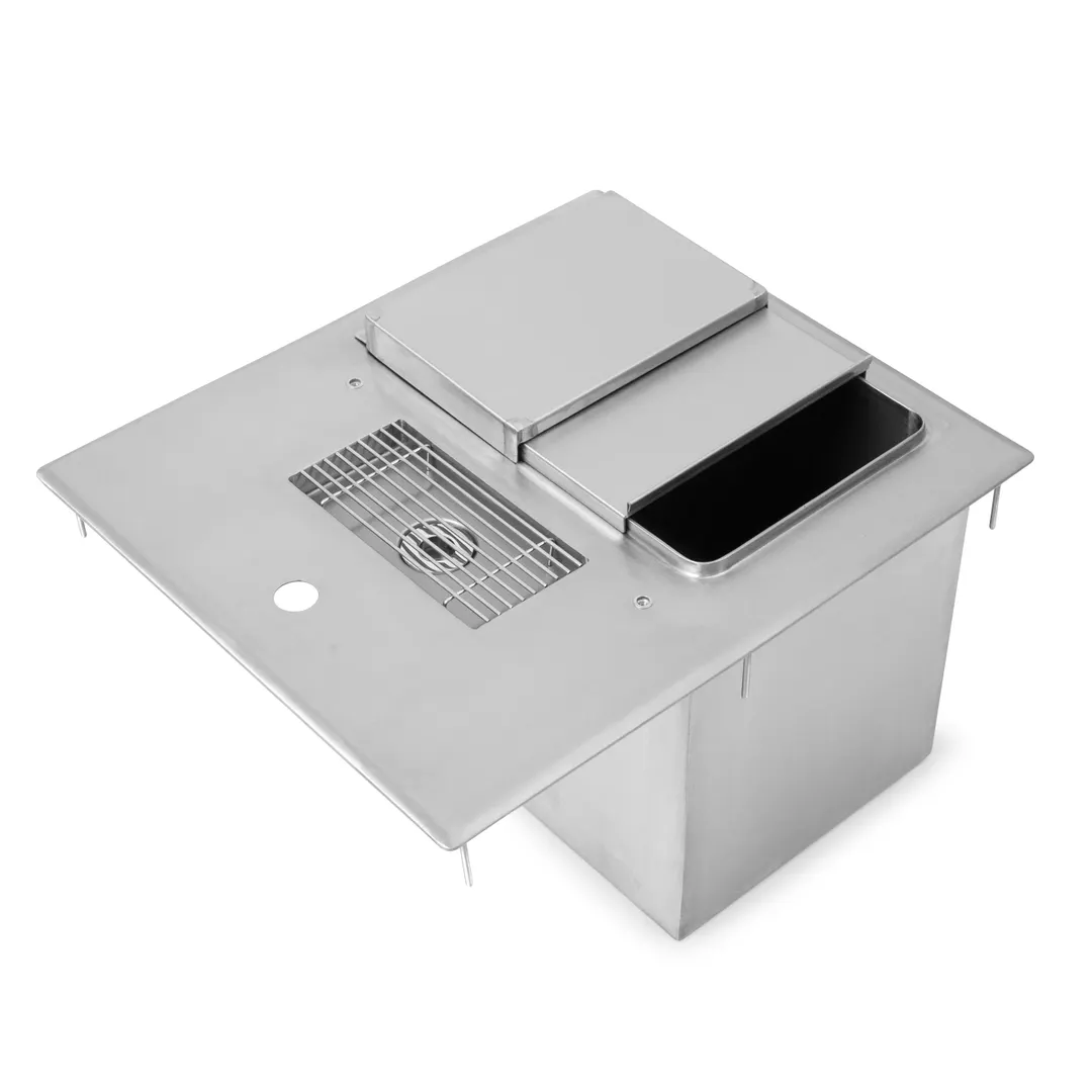 John Boos PB-DIIBWS1821-X Drop-in Water Station w/ Insulated Ice Bin