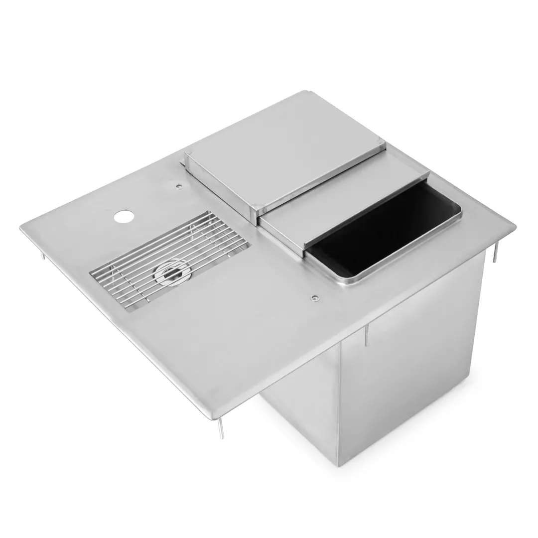 John Boos PB-DIIBWS2118 Drop-in Water Station w/ Insulated Ice Bin
