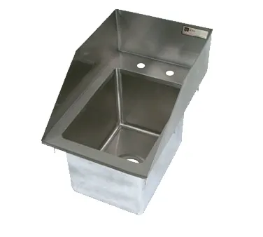 John Boos PB-DISINK101410-SSLR 12" Drop-In Sink