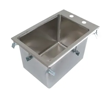 John Boos PB-DISINK101410 12" Drop-In Sink