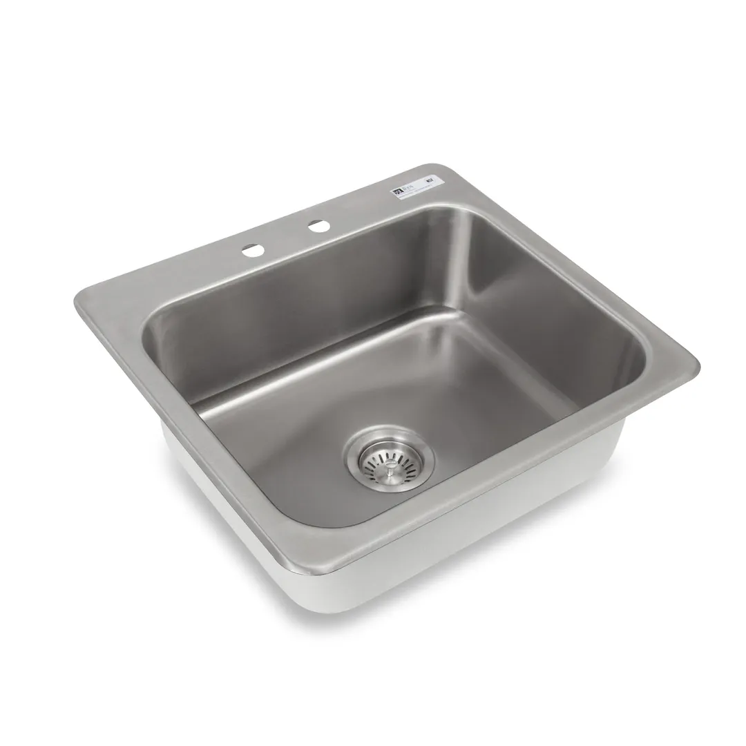 John Boos PB-DISINK201608-X Pro-Bowl Drop-In Sink, 1-Compartment