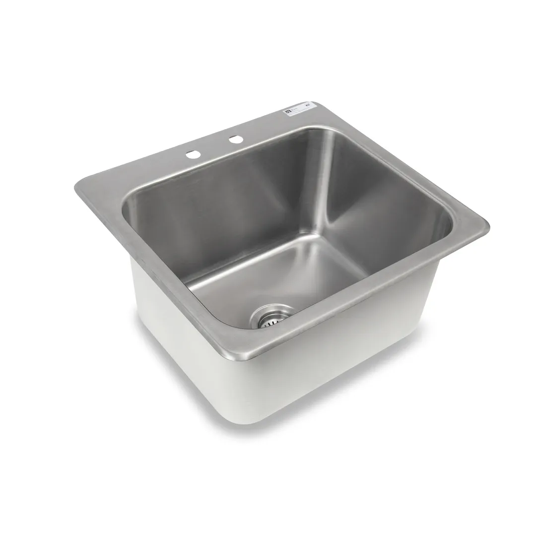 John Boos PB-DISINK201612 Pro-Bowl Drop-In Sink, 1-Compartment