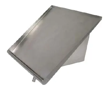 John Boos PB-SRW-63 Stainless Steel Solid Wall Mounted Sorting Shelf - 63"W x 15-3/8"D