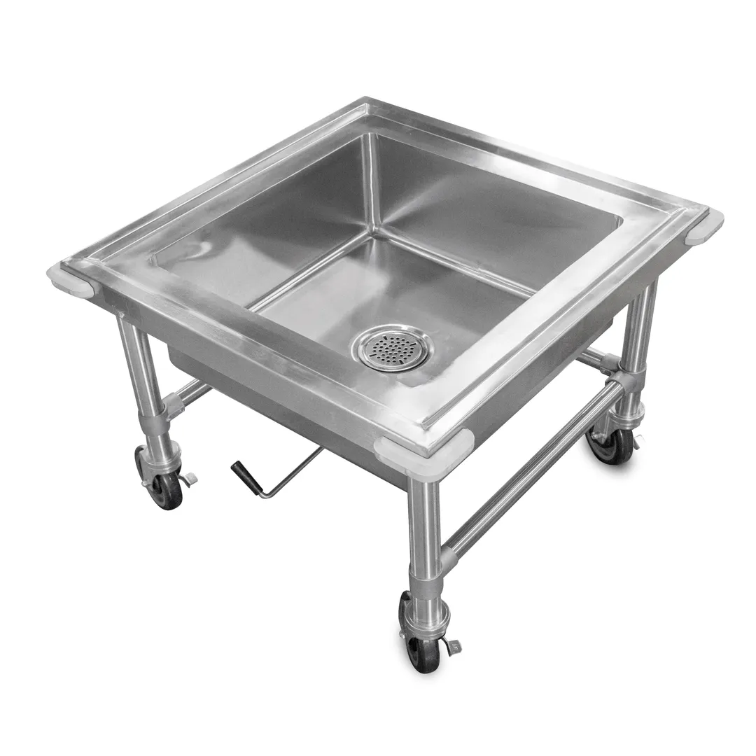 John Boos PB-SS-208-X Soak Sink, Mobile, 27"W X 27"D X 21-3/4"H Overall Size