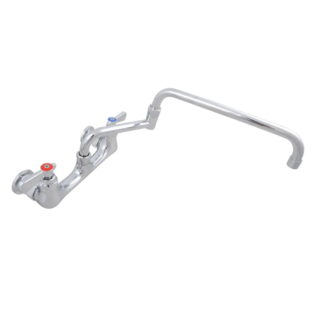 John Boos PBF-18-DJSLF Heavy Duty Faucet, Splash Mount