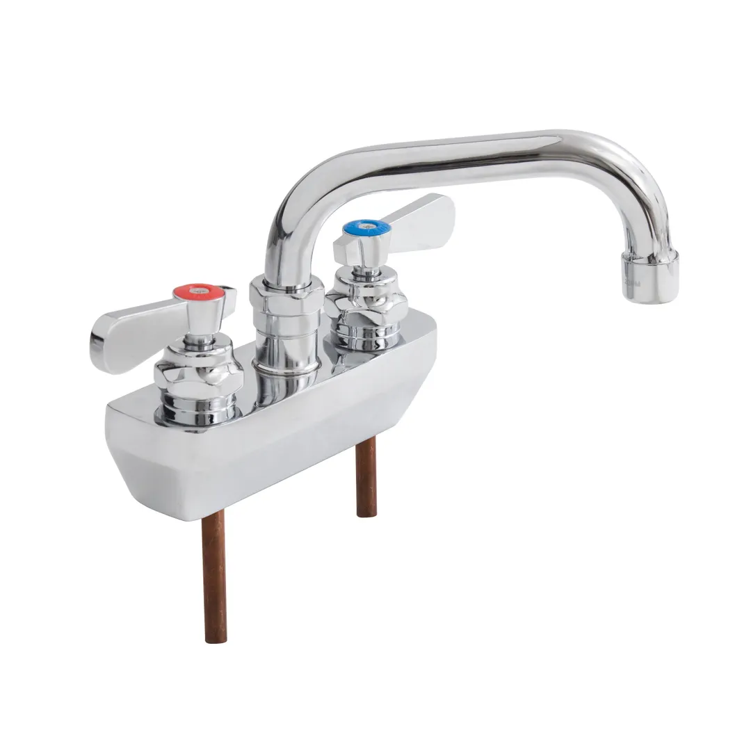 John Boos PBF-4SM2-6LF Heavy Duty Faucet, Splash Mount, 6" Swing Spout