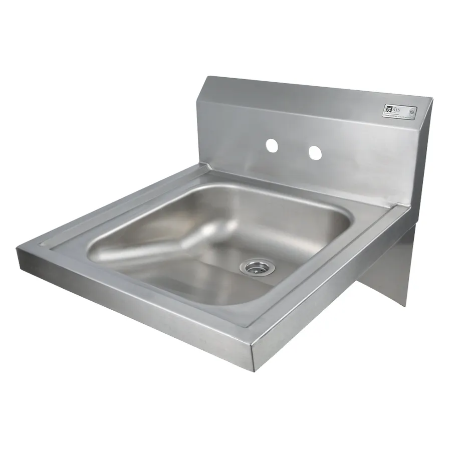 John Boos PBHS-W-1416ADAS-X 20" Wall Mounted Hand Sink without Faucet - flyer