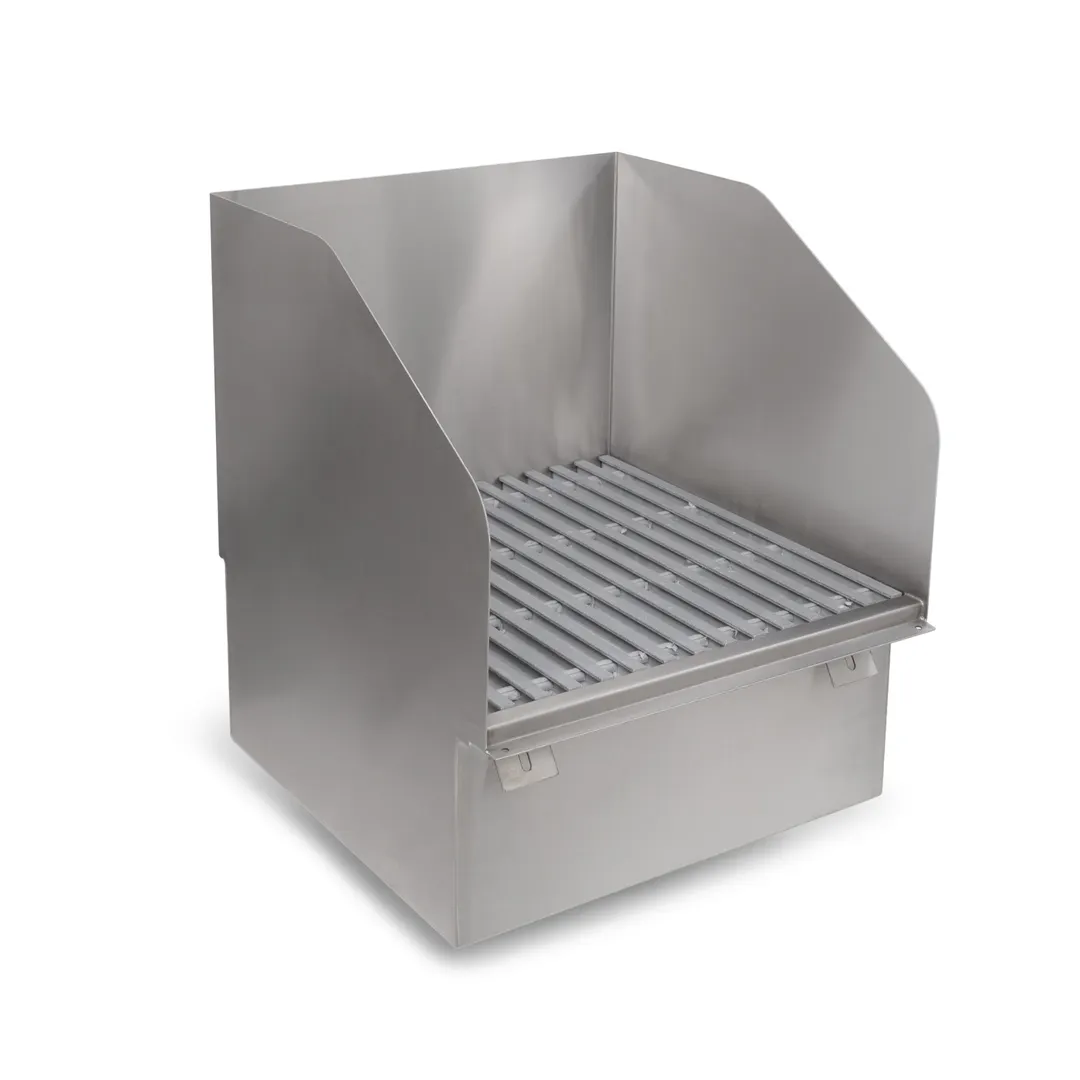 John Boos PBMS-FMFG-SSLR-X 21" Mop Sink, 20"W x 21"L Bowl with Fiber Glass Grating/Special Value