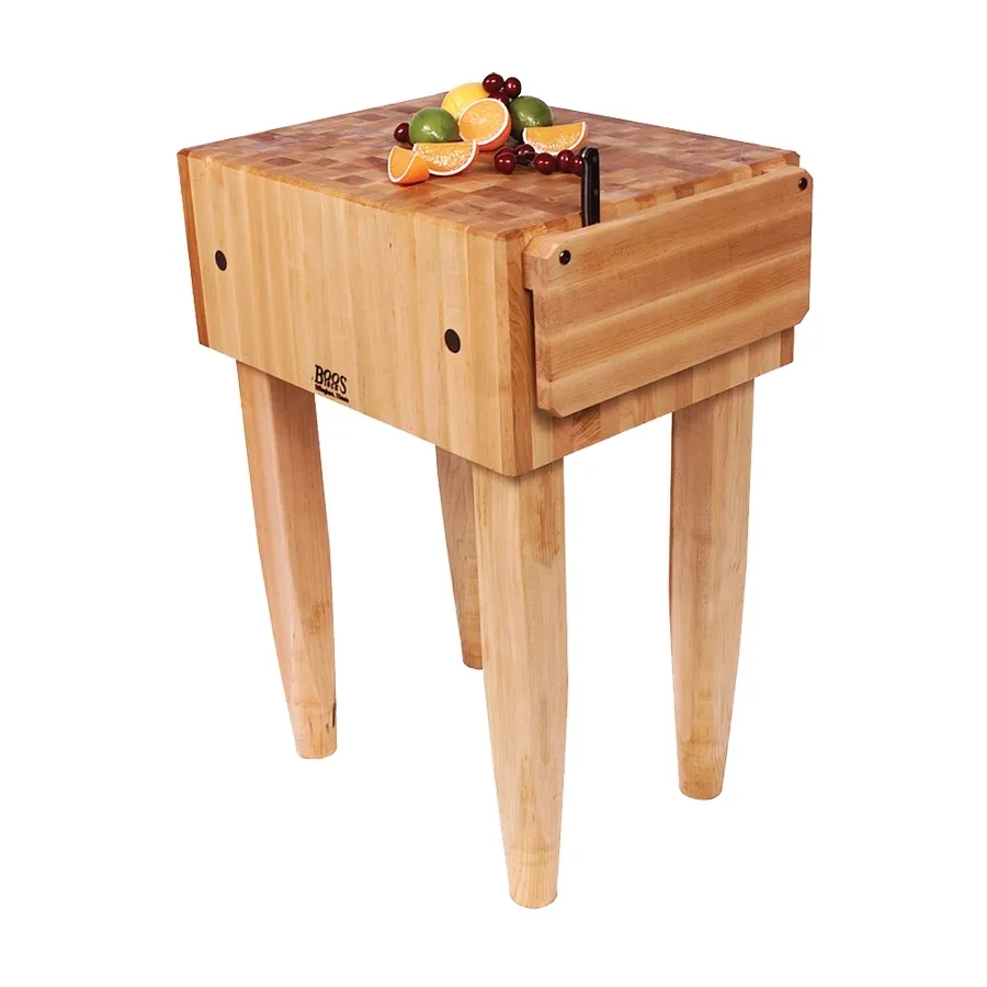 John Boos PCA5 Pro Chef® Butcher Block, 30"W X 30"D X 34"H Overall Size