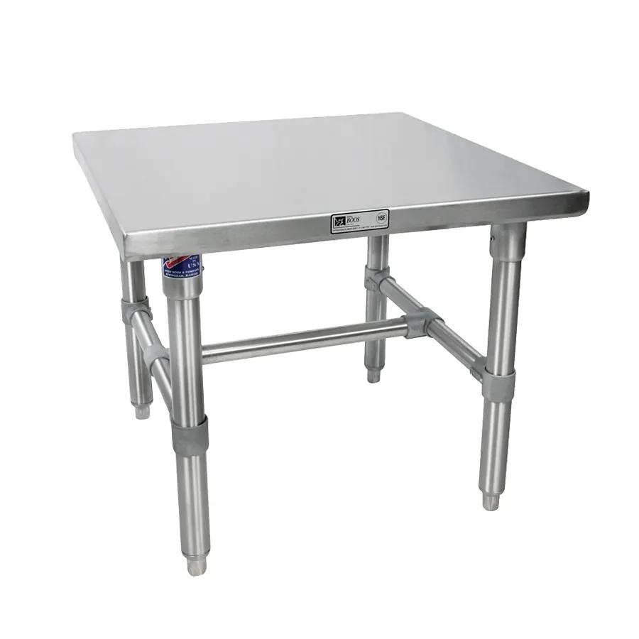 John Boos S16MS03 Machine Stand, Open Base, 20" W X 30" L X 20" H