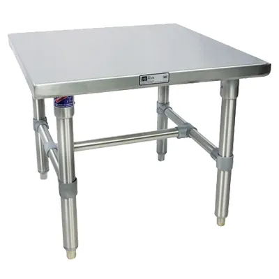 John Boos S16MS08-X Machine Stand, Open Base, 20" W X 30" L X 20" H