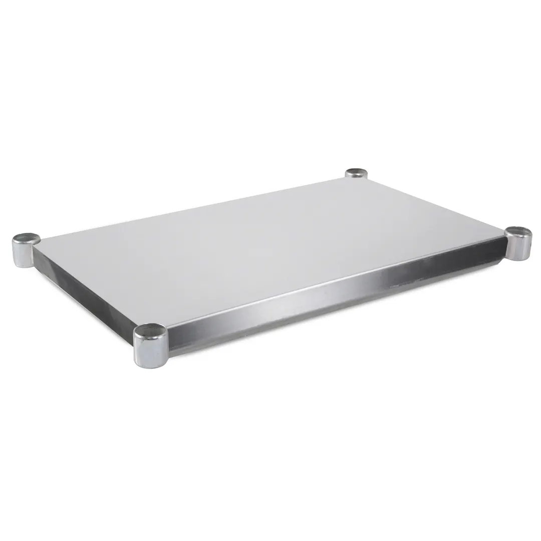 John Boos SSK6-3696 Work Table Undershelf, 96"W X 36"D, 16/300 Stainless Steel