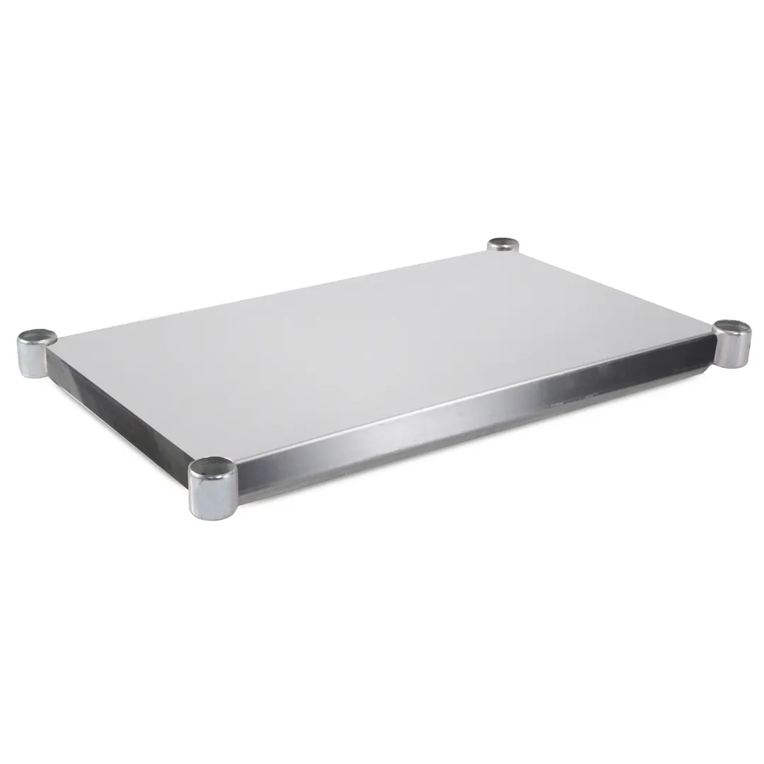 John Boos SSK6-48120 Work Table Undershelf, 120"W X 48"D, 16/300 Stainless Steel