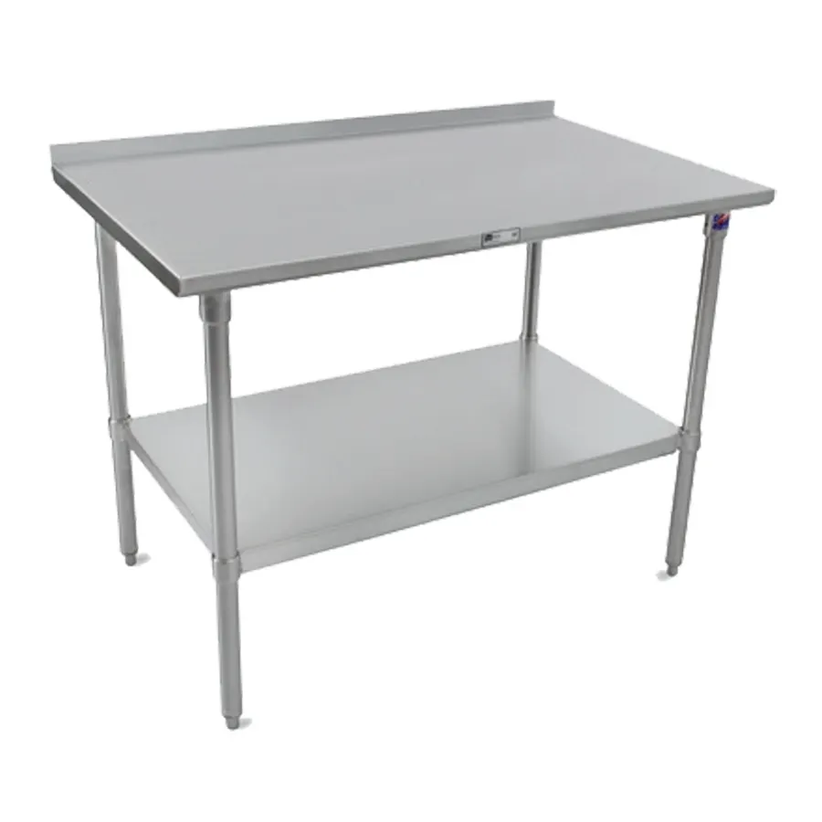 John Boos ST4R1.5-24132GBK Work Table, 132"W X 24"D