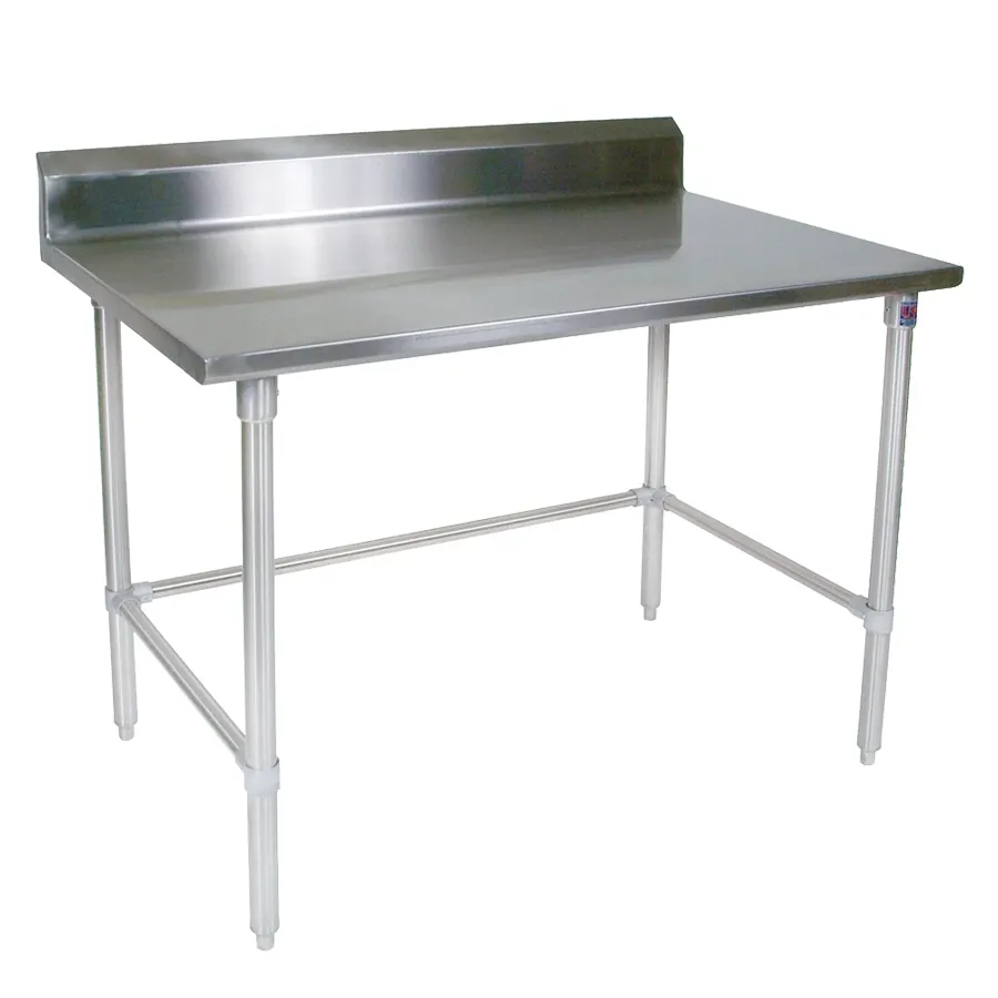 John Boos ST4R5-30144SBK Work Table, 144"W X 30"D