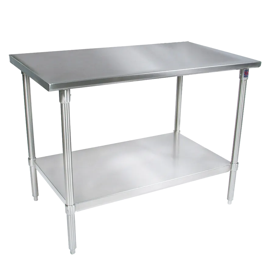 John Boos ST6-4896SSW Work Table, 96" X 48"D