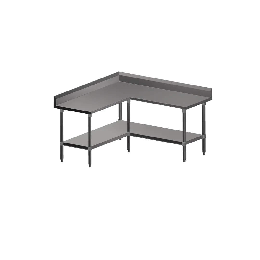 John Boos ST6R5-L3060SSK 60" x 60" x 30" / 16 gauge with Undershelf 