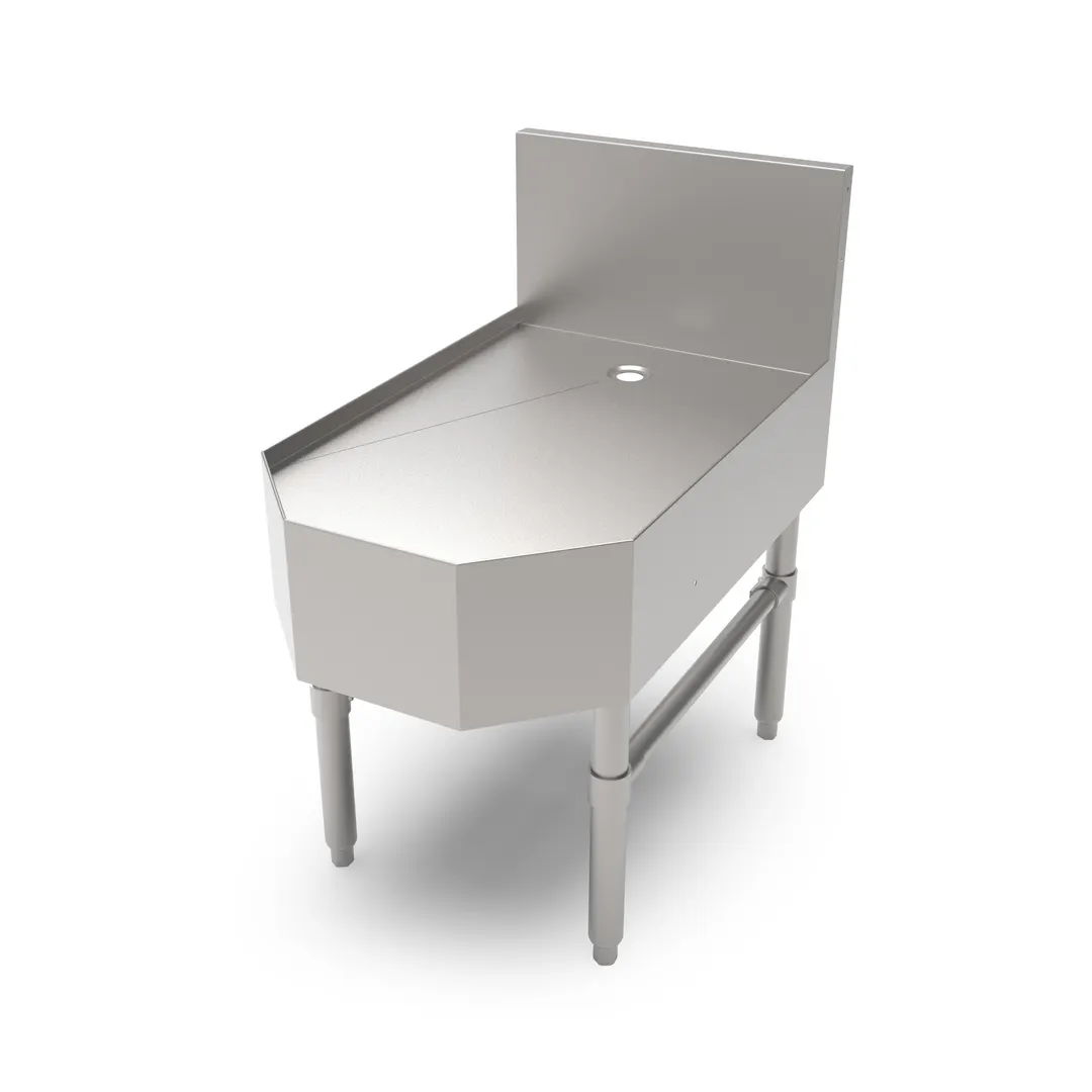 John Boos UBBS-2918-X Underbar Frozen Drink Machine Stand, Freestanding