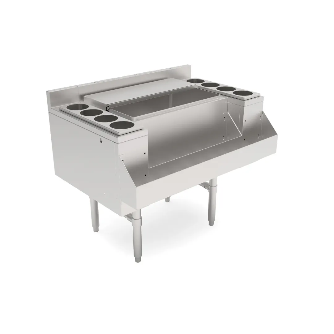 John Boos UBJB-2736-CP7-X Casino Jockey Box, Ice Bin/Cocktail Unit