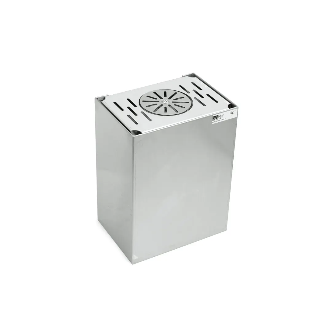 John Boos UBRS-12 Underbar Glass Rinser, 12"W X 8-1/2" Front-To-Back X 16"H