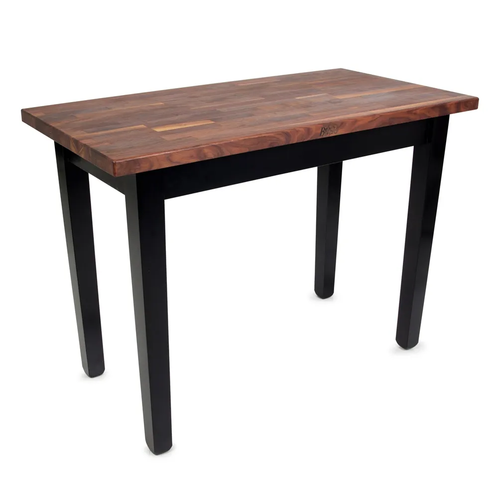 John Boos WAL-C6030 Blended American Black Walnut Table