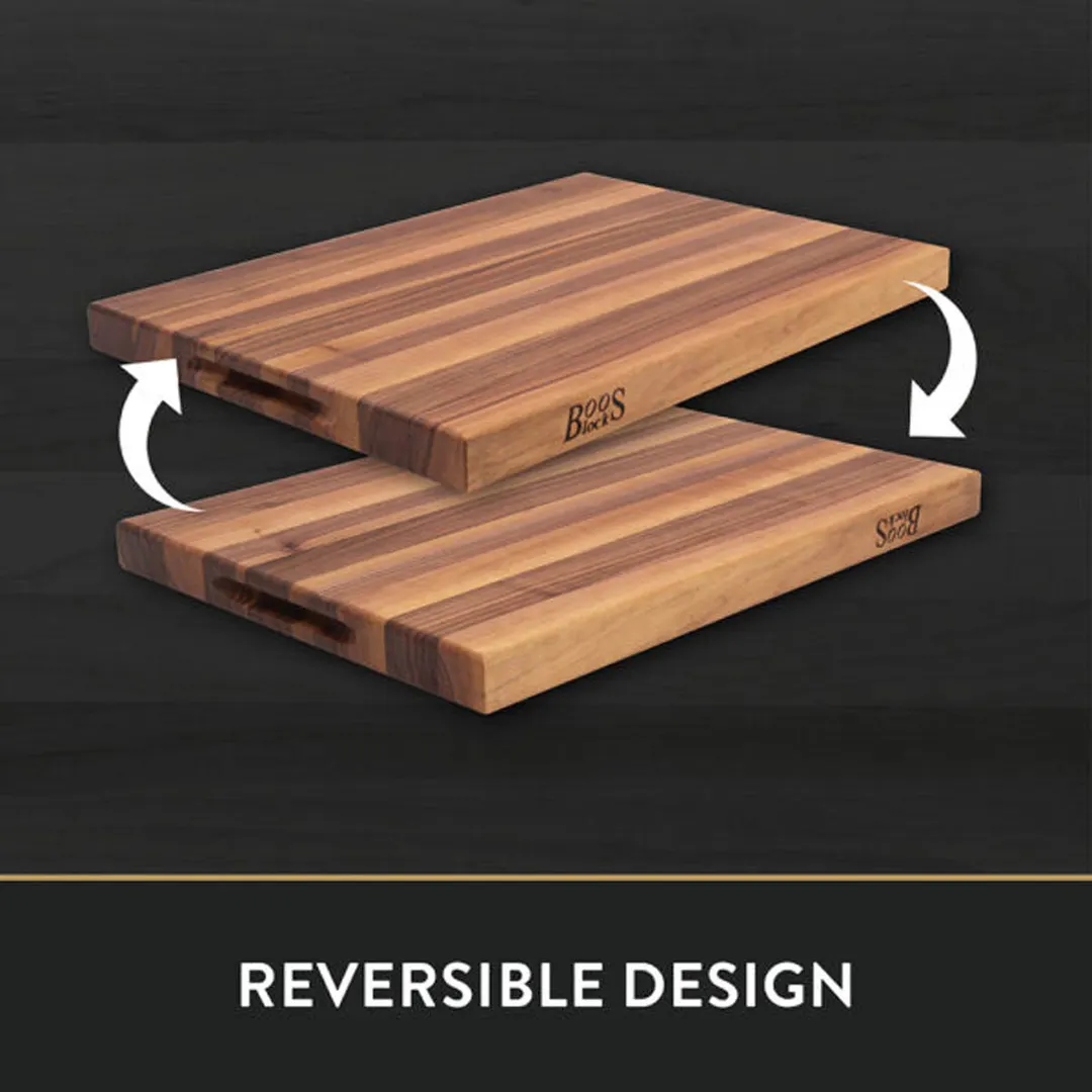 John Boos WAL-R03 Cutting Board, 20"W X 15"D X 1-1/2" Thick