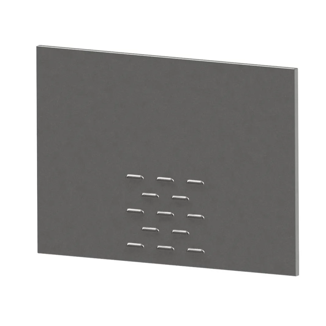 John Boos X-0208G Louvered Panel, Up To 12 Louvers