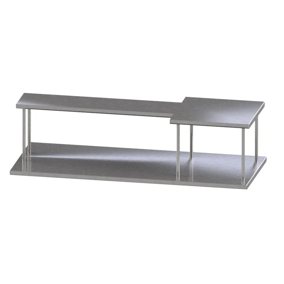 John Boos X-0213G Microwave shelf extension, 24" x 24"