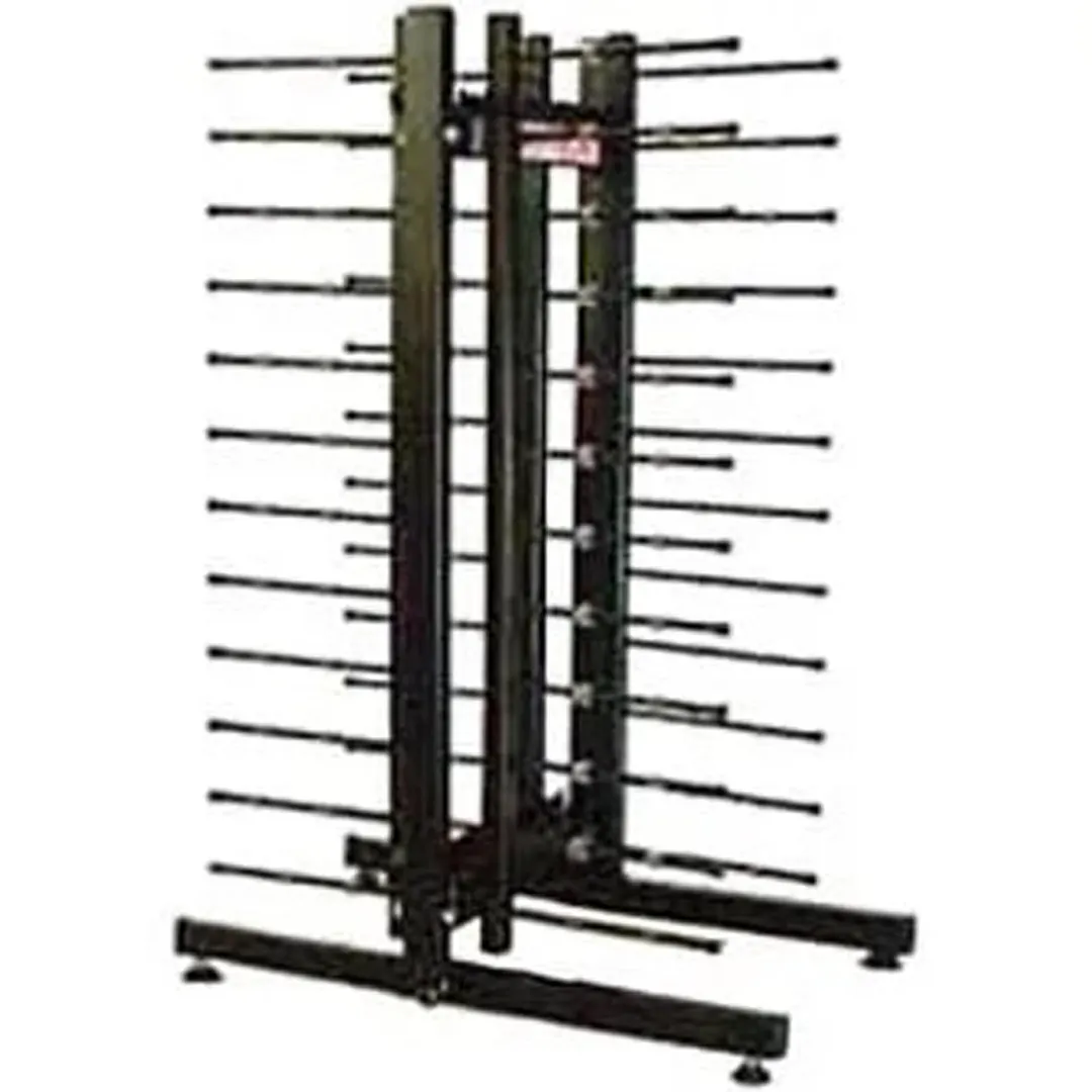 JackStack JS024C 24-Plates Countertop Plate Rack with Steel Construction and Black Powder Coated 