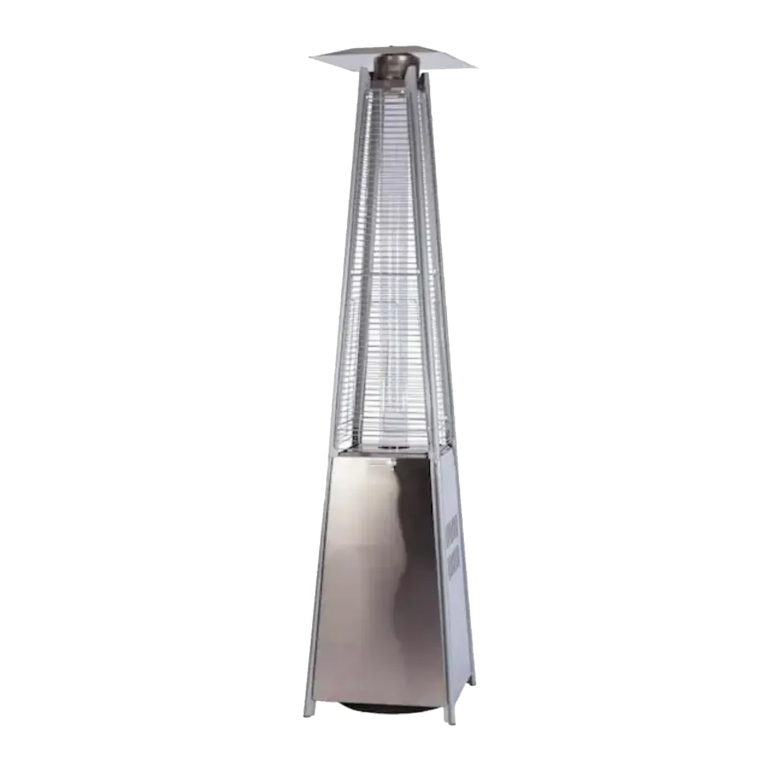 JMC Furniture JMC-OSPH-SS Upright Propane Patio Heater, 46,000 BTU, Stainless Steel