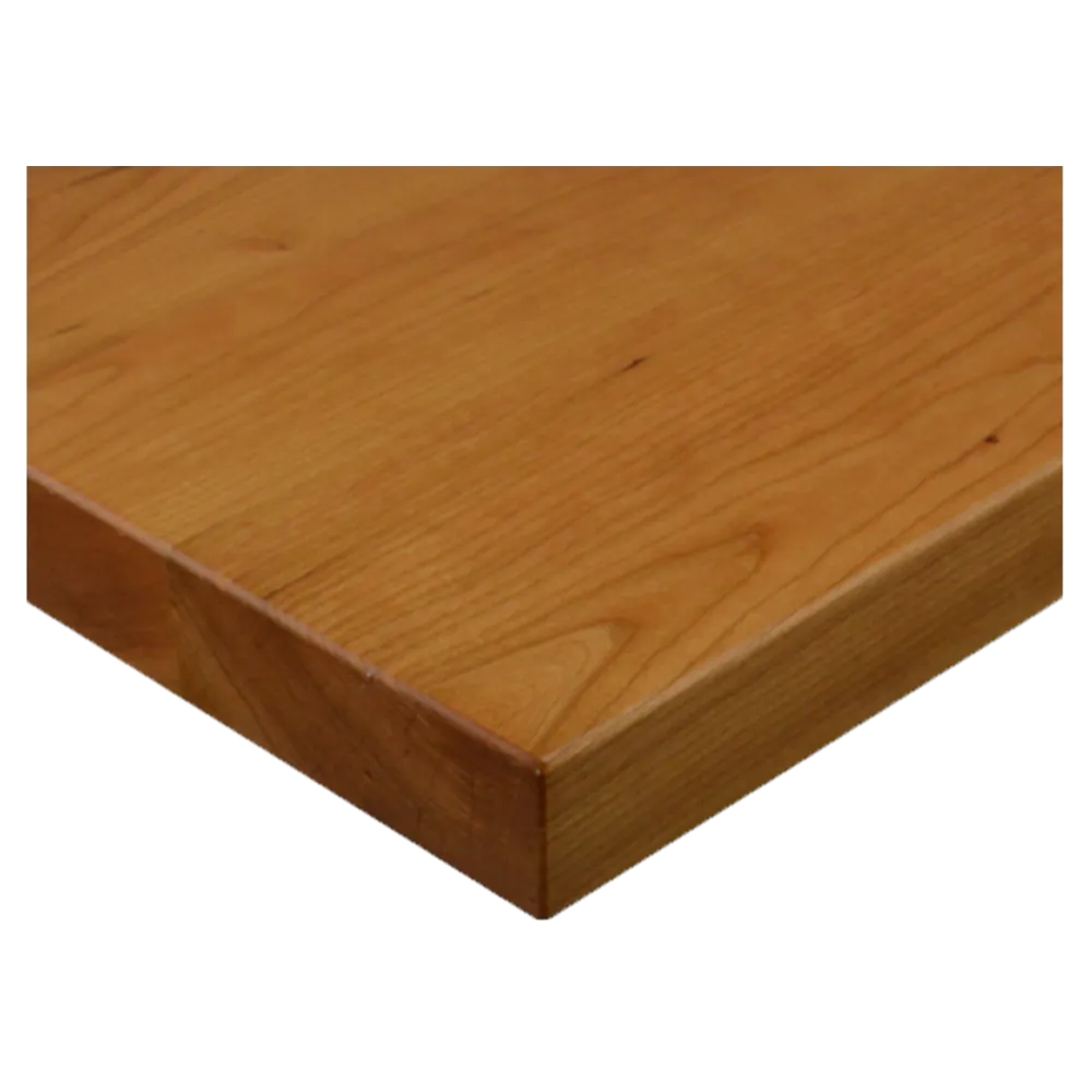 JMC Furniture SOLID WOOD 30X30 CHERRY Beechwood Plank Restaurant Table Top 30x30 inches