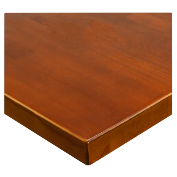 JMC Furniture SOLID WOOD 48 ROUND WALNUT 48" Round Beech Wood Table Top, Plank Style, 1-1/4" Thick Edge
